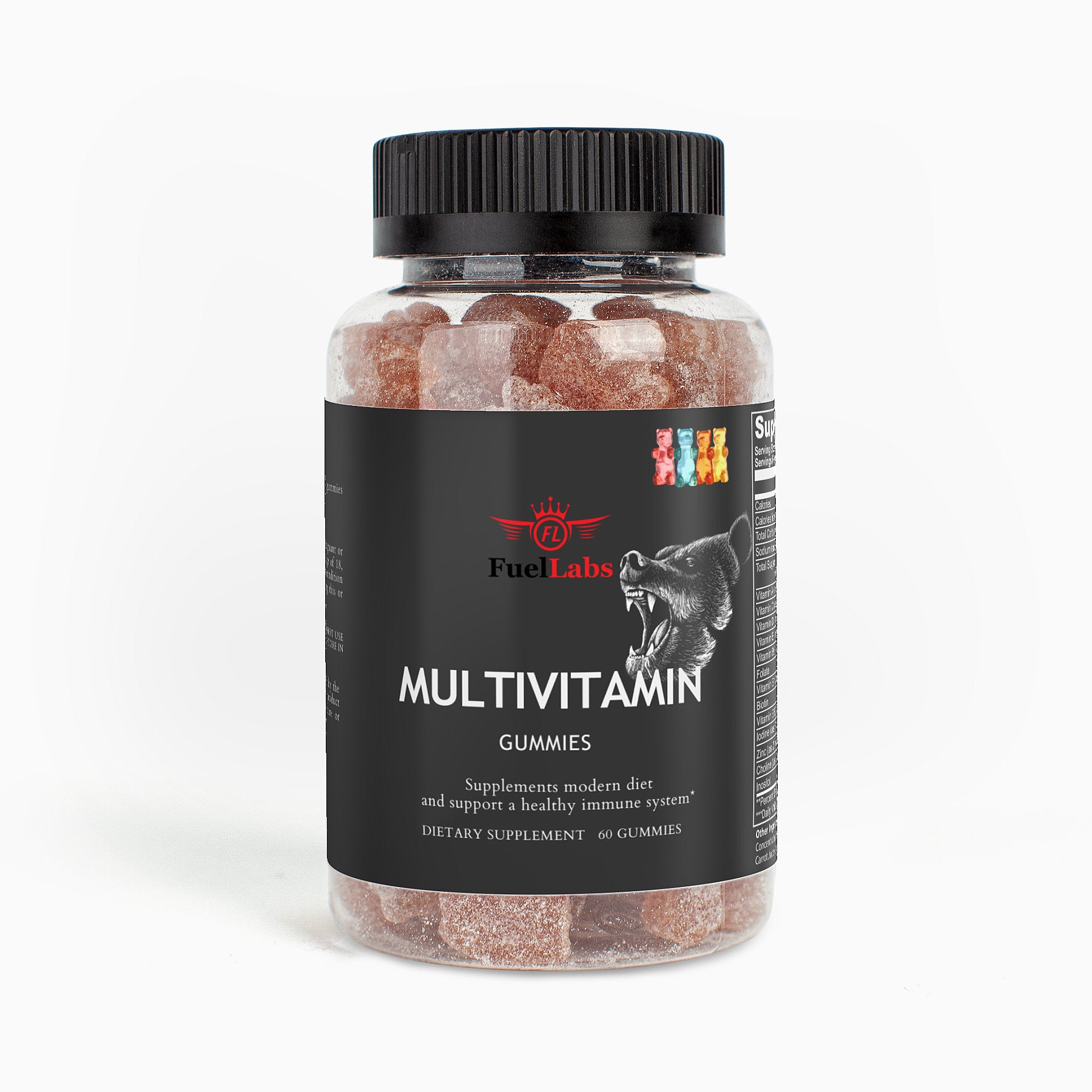 Complete Wellness in Every Bite: Try Our Multivitamin Bear Gummies.